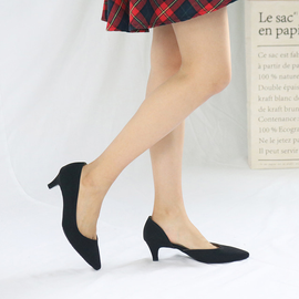 [GIRLS GOOB] Women's Pump Mary-Jane Heels 5cm Synthetic Leather - Made in Korea